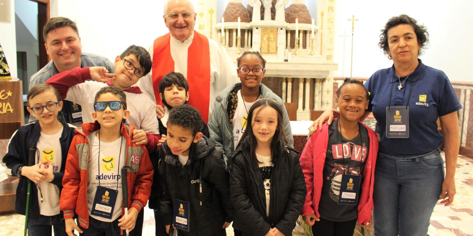 Adevirp participa da Romaria da Acessibilidade em Aparecida